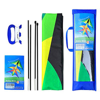 26 x Brand New Laruita Delta Kite for Kids and Adults, Beginner Kite for Kids Ages 4-8, Easy to Fly with 200ft Kite Handle Green  - RRP €408.98