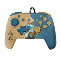 1 x RAW Customer Returns PDP Switch Rematch wired controller ZELDA Officially Licensed by Nintendo - Customizable buttons, sticks, triggers, and paddles - Ergonomic Controllers - RRP €47.96