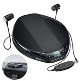 1 x RAW Customer Returns Gueray Portable CD Player with Headphones Discman CD Player Portable with 3.5 to 3.5mm AUX Cable LCD Display ASP DIR 4 Playback Modes - RRP €33.31