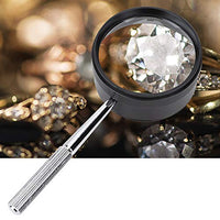 1 x RAW Customer Returns Identification magnifying glass, 35 x, cameras image processing pipeline fibroscopes 50mm metal magnifying glass for identifying jewelry stamps, endoscopes and fiberscopes - RRP €16.8