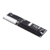 1 x RAW Customer Returns cablecc Oculink 8x SFF-8612 8611 to PCI-Express PCIe 16x adapter with ATX 24Pin power port for motherboard graphics card - RRP €57.07