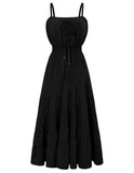 1 x RAW Customer Returns SCARLET DARKNESS Gothic Steampunk Pirate Costume Carnival Festive Party Corset Cocktail Dress Black XXL - RRP €31.92