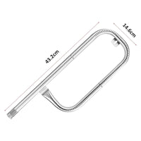 1 x RAW Customer Returns Denmay 60040 43.2cm stainless steel burner replacement parts burner tube for Weber Q100, Q120, Q1000, Q1200 gas grills - RRP €28.99