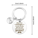 223 x Brand New Keyring colleague farewell gift colleagues friendship gifts farewell gift colleagues best colleague gift job change favorite colleague retirement gift Christmas gifts - RRP €1569.92