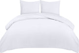 1 x RAW Customer Returns Utopia Bedding Double Duvet Cover 240x220 - Microfibre Duvet Cover 240x220cm Pillowcases 65x65cm - White - RRP €20.98