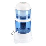 1 x RAW Customer Returns Water filter 16L, activated carbon water filter with softening rate hardness ions is up to 70 , reduction of lime chlorine taste-impairing substances, mineral purify filter dispenser filtration system - RRP €59.79