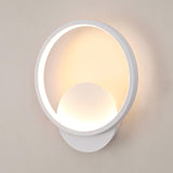 1 x RAW Customer Returns Toolight Wall Light Indoor LED, 12W 1350LM Wall Lamp Modern Round, Wall Lamp Indoor Acrylic 3000K Warm White for Bedroom Bathroom Hallway Living Room Stairs 20cm, White - RRP €25.99