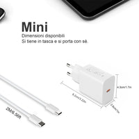 1 x RAW Customer Returns 25W USB C Charger For Samsung, USB C Charger for Samsung A14 A13 A33 A34 A23 A53 A52 A54 S23 S23 S23 Ultra S22 S21 M33 xiaomi huawei 25W Fast Charger with Cable from 2M - RRP €14.28