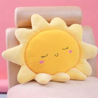 1 x RAW Customer Returns Flower Floor Pillow Sun Shape Cute Seat Cushion Chair Cushion Oversized Throw Pillow Cute Sun Cushion Plush Toy for Home Decor Kids Women Gifts 58cm - RRP €19.04