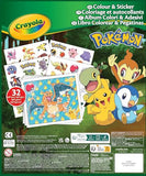 1 x RAW Customer Returns CRAYOLA - Pokemon Stickers, 32 Fun Pages and 4 Sheets of Stickers, 04-2740G - RRP €8.47