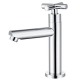 1 x RAW Customer Returns Tondiy faucet guest toilet cold water tap with connection hose, fitting bathroom cold water pillar tap cold water tap with removable bubbler, chrome - RRP €28.99