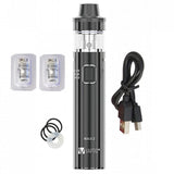 1 x RAW Customer Returns VAPTIO SOLO-II Kit Vape Pen 3000 mAh Built-in Battery 50 W Network Coil for 4.0ml All-in-One Tank Electronic Cigarette, No E Liquid No Nicotine Black  - RRP €20.16