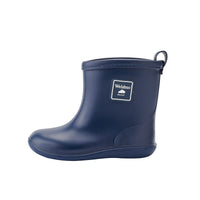 1 x RAW Customer Returns Weishuo Unisex Children s Rain Boots Waterproof Rain Rubber Boot Baby Girls, Manufacturer Size 17, 25 EU, Dark Blue - RRP €20.51