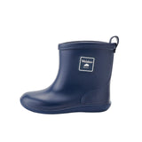 1 x RAW Customer Returns Weishuo Unisex Children s Rain Boots Waterproof Rain Rubber Boot Baby Girls, Manufacturer Size 17, 25 EU, Dark Blue - RRP €20.51