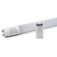 1 x RAW Customer Returns ZONE LED SET - LED tube 60cm, cold white 6500 K , 850 lumen, T8, G13-9W replaces 18W , including starter, LED-TUBE fluorescent tube neon tube light tube lamp, pack of 25 - RRP €109.99