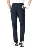 1 x RAW Customer Returns aoli ray Men s Golf Trousers Casual Slim Fit Waterproof Lightweight Stretch Pants with Pockets Darkblue M - RRP €34.7