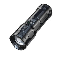 1 x RAW Customer Returns FUIIKE Flashlight LED 50000 Lumens with Work Light, Extremely Bright Built-in 9000 mAh Battery with Digital LED Power Display, Rechargeable for Outdoor Camping Hiking - RRP €39.89