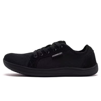 1 x RAW Customer Returns HOBIBEAR Unisex Minimalist Barefoot Shoes Men Women Flexible Lightweight Sneakers for Outdoor Indoor Light and Breathable All Black, EU 40  - RRP €44.99