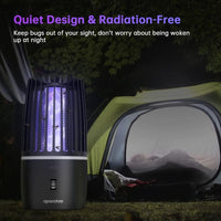 1 x RAW Customer Returns Insect killer, 2 in 1 insect killer electric mosquito lamp, insect trap mosquito killer with UV lamp, electric mosquito trap mosquito killer for bedroom camping garden indoor and outdoor - RRP €29.99