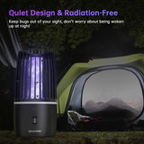 1 x RAW Customer Returns Insect killer, 2 in 1 insect killer electric mosquito lamp, insect trap mosquito killer with UV lamp, electric mosquito trap mosquito killer for bedroom camping garden indoor and outdoor - RRP €29.99