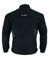 1 x RAW Customer Returns BI ESSE Removable Ventilated Fabric Motorcycle Scooter Travel Jacket Fluo, M  - RRP €68.84