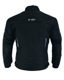 1 x RAW Customer Returns BI ESSE Removable Ventilated Fabric Motorcycle Scooter Travel Jacket Fluo, M  - RRP €68.84