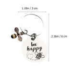 1 x Brand New Amosfun 3pcs Bee Pendant Keychain Pendant Handbag Backpack Key Hanging Decors - RRP €27.6