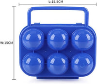 1 x Brand New CMLLING 3pcs Portale Egg Storage Box Outdoor Picnic Foldable Egg Box Holder - RRP €20.4