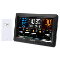 1 x RAW Customer Returns La Crosse Technology - SW403 J 4 Weather Station with Wi-Fi and Colour Display - Black - RRP €25.2