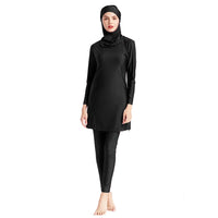 1 x RAW Customer Returns ABEUTY Muslim Swimsuit for Women Modest Swimwear Burkini Full Suit Plus Size Islamic Hijab Swimming Costume - RRP €37.3