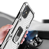 1 x Brand New Case Compatible with iPhone 13, Full Body Protection TPU Hybrid Dual Layer Shockproof Scratch-Resistant Case for iPhone 13, Silver - RRP €13.1