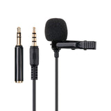 7 x RAW Customer Returns KIWIFOTOS Omnidirectional Lavalier Microphone, 3.5mm TRS TRRS Condenser Lavalier Clip-on Microphone Recording Mic for Camera Camcorder PC Smartphones Camcorder Zoom Cell Phone Recorder 2m  - RRP €104.93