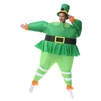 1 x RAW Customer Returns JASHKE St. Patrick s Day Costume for Adults Inflatable Leprechaun Costumes Adult Costume as St. Patrick s Day Gift - RRP €35.99