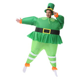 1 x RAW Customer Returns JASHKE St. Patrick s Day Costume for Adults Inflatable Leprechaun Costumes Adult Costume as St. Patrick s Day Gift - RRP €35.99