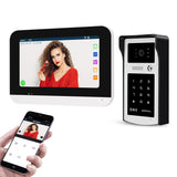 1 x RAW Customer Returns OBO HANDS 7 inch 1080P WiFi Tuya video door intercom for 1-family house, touch screen, waterproof night vision HD camera - RRP €193.99