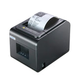 2 x RAW Customer Returns vretti thermal printer receipt printer 80mm, ticket printer receipt printer with serial USB LAN port, clear printing with ESC POS commands, auto-cut, support for Windows Linux IOS - RRP €239.98