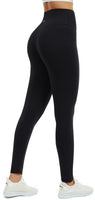 1 x RAW Customer Returns Persit Women s Sports Trousers Long Sports Leggings High Waist Yoga Leggings Sports Leggings Yoga Trousers XL, Black, 71 cm  - RRP €16.58