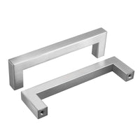 1 x RAW Customer Returns LONTAN Pack of 15 furniture handles, 128 mm hole spacing, kitchen handles, stainless steel cabinet handles, silver furniture handles, handles for kitchen cupboards, door handles, kitchen drawer handles - RRP €36.29