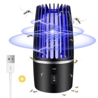 1 x RAW Customer Returns Electric insect killer, 2 in 1 electric mosquito lamp, insect trap, mosquito killer with UV lamp, electric mosquito trap, mosquito killer for bedroom, camping, garden, indoor and outdoor - RRP €16.45