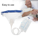 1 x RAW Customer Returns Silicone Urine Collector, Urinary Catheter Bag 3 Type Optional Urine Drainage Bag, Portable Urinal for Men, Women, Elderly, Reusable Urine Bag elderly  - RRP €21.18