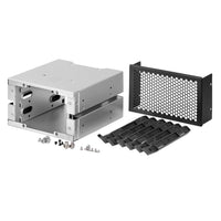 1 x RAW Customer Returns XIAOJUN 3.5 HDD Cage Rack Hard Driver Tray Hard Drive Cage Mount 3 HDD Hard Drives - RRP €30.79