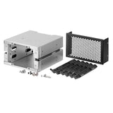 1 x RAW Customer Returns XIAOJUN 3.5 HDD Cage Rack Hard Driver Tray Hard Drive Cage Mount 3 HDD Hard Drives - RRP €30.79