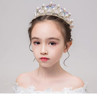 3 x Brand New Voarge Crystal Tiara for Girls Ladies, Princess Crown Headband, Butterfly Flower Pearl Rhinestone Queen Crown, for Wedding, Bride, Bridesmaid, Prom, Royal Headwear - RRP €40.83