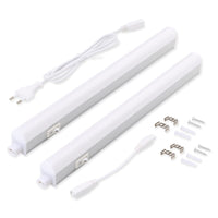 1 x RAW Customer Returns da LIGHT LED under cabinet light kitchen 5W 31.5cm 450lm 4000k neutral white under cabinet light strip kitchen lamp cabinet lighting super bright white for kitchen cabinet expandable with plug-in system 2 pieces  - RRP €17.14