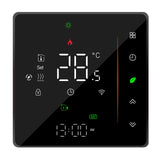 1 x RAW Customer Returns WiFi Thermostat for Gas Boiler, Programmable Backlit Touch Button Smart Thermostat Works with Alexa and Phone APP - RRP €49.18