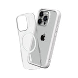 1 x RAW Customer Returns RhinoShield Modular Case Compatible with MagSafe for iPhone 15 Pro Mod NX - Superior Magnetic Pull Force, Customizable Heavy Duty Protective Cover 3.5M 11ft Drop Protection - White - RRP €51.99