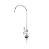 1 x RAW Customer Returns TOPWAY Reverse Osmosis Drinking Water Faucet Kitchen Sink Faucet 360 Degree Rotate Single Lever Stainless Steel, for All Reverse Osmosis Systems Water Filtration - RRP €17.21