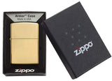 1 x RAW Customer Returns Zippo lighter 60000851 PL169 hi pol Armor Brass petrol lighter, brass - RRP €48.28