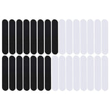 9 x Brand New Hat Size Reducer, Hat Size Tape, Cap Sweatband, Foam Reducing Tape for Hats, Fits Most Hats, 30 Pack, White Black, 110 x 20 x 5 mm - RRP €54.36