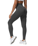 1 x RAW Customer Returns Merlvida High Waist Sports Leggings for Women Push Up Elastic Leggings for Women Seamless Sports Tights for Women Slim Sports Leggings Tummy Control Sportswear Women s Yoga Fitness Pants - RRP €20.77